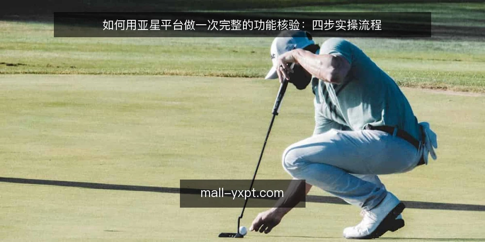 如何用亚星平台做一次完整的功能核验：四步实操流程 — 准备核验清单与账号权限 配图