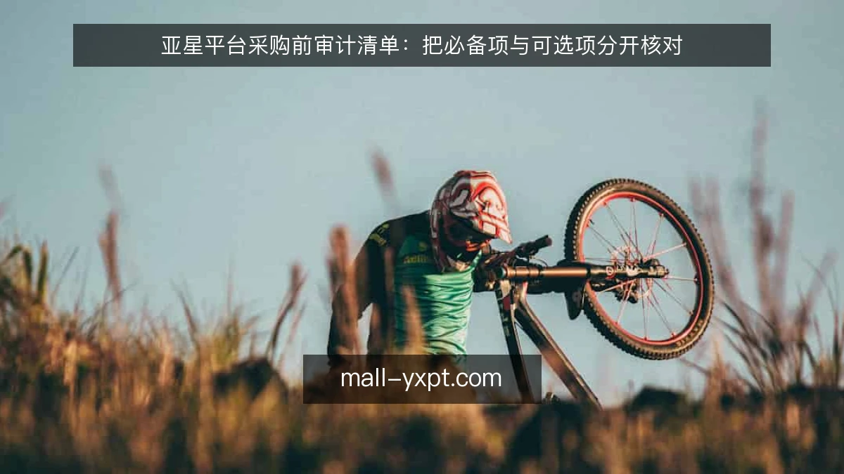 亚星平台采购前审计清单:把必备项与可选项分开核对